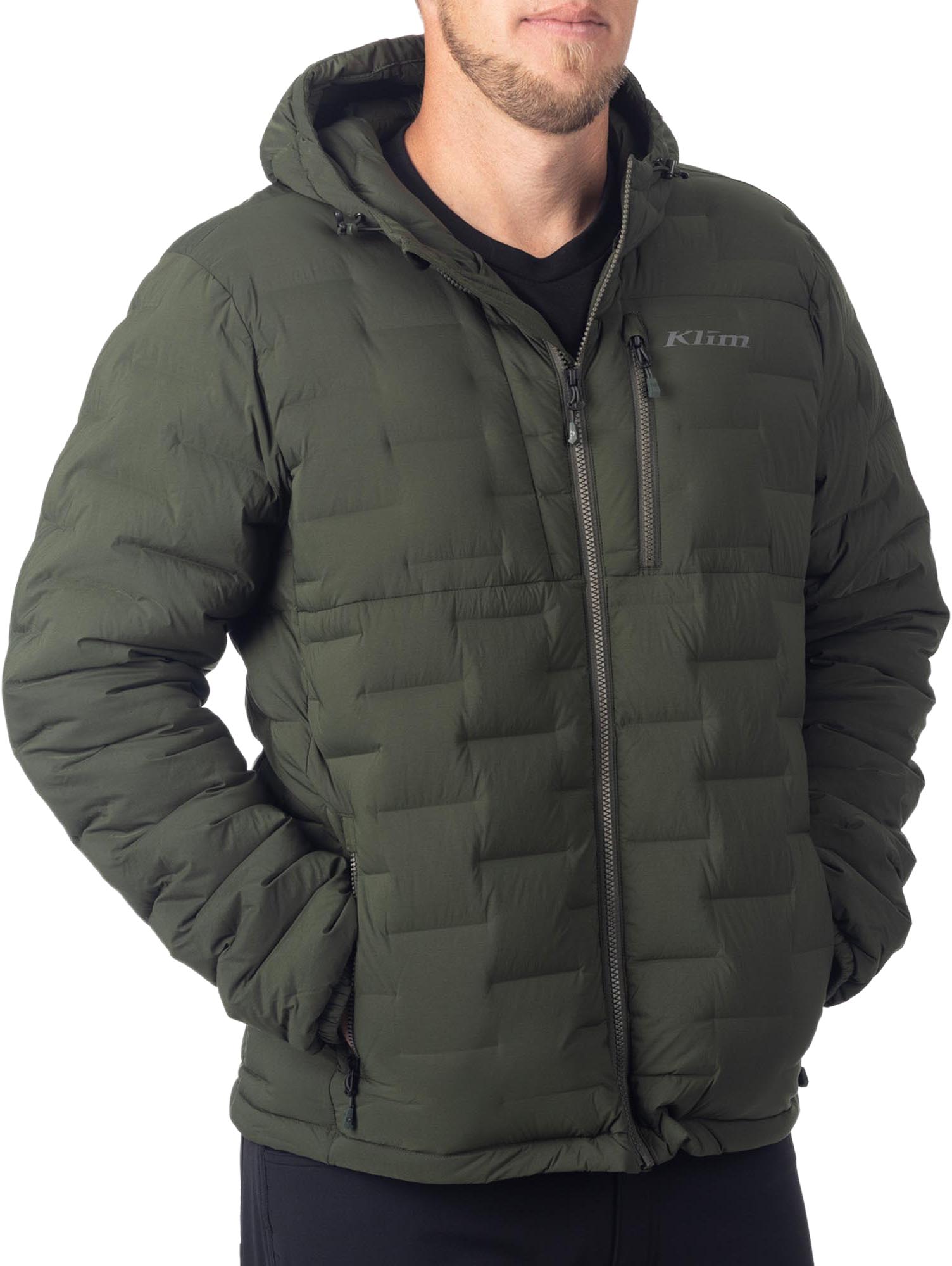 Klim Boulder Stretch Daunenjacke mit Kapuze grün S Abbildung 2