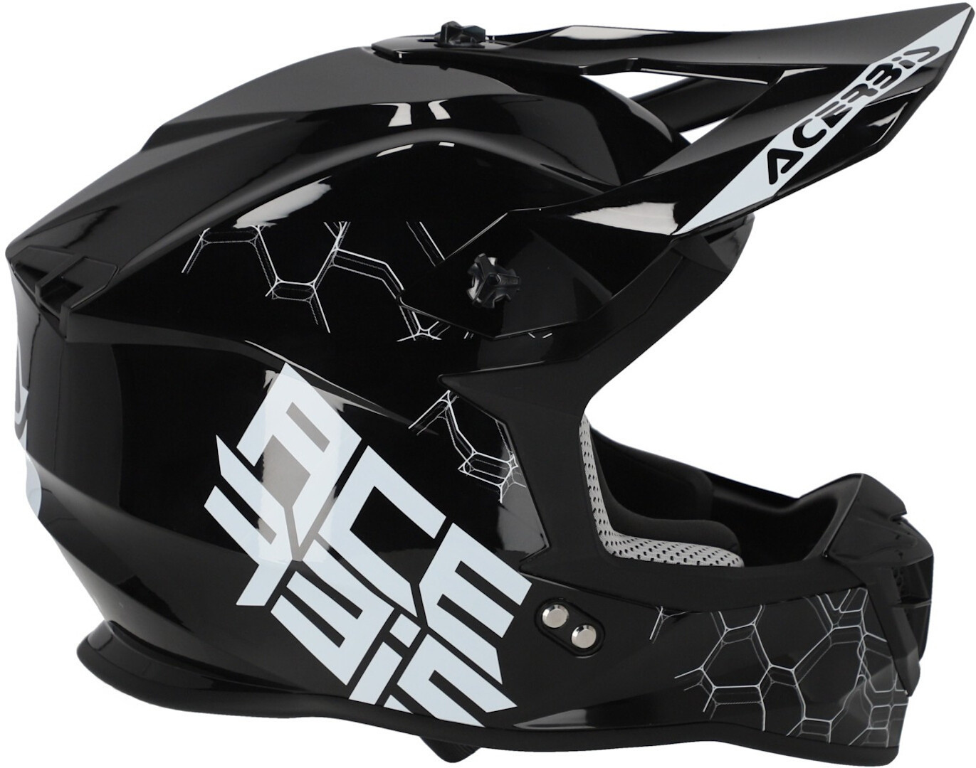 Acerbis Linear Solid 2024 Motocross-kypärä musta XL (61/62) Kuva 5