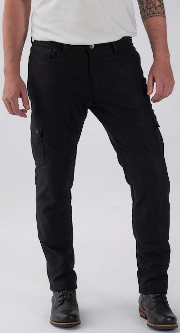 Rokker Black Jack Slim Motorfiets Textiel Broek 38 L30 Figuur 1