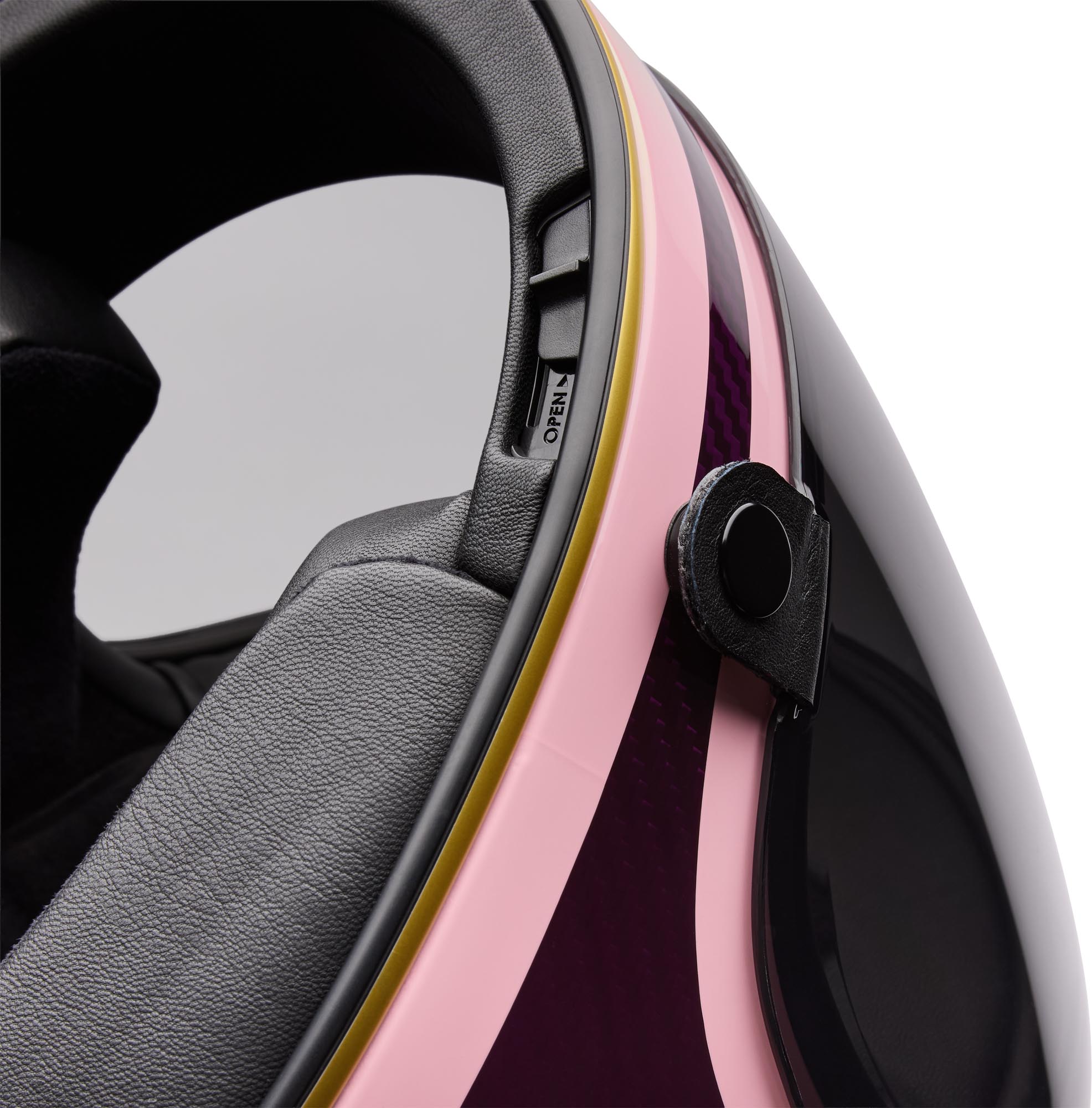 Bell Bullitt GT Lane Logo Carbon Helm roze L (59/60) Figuur 11