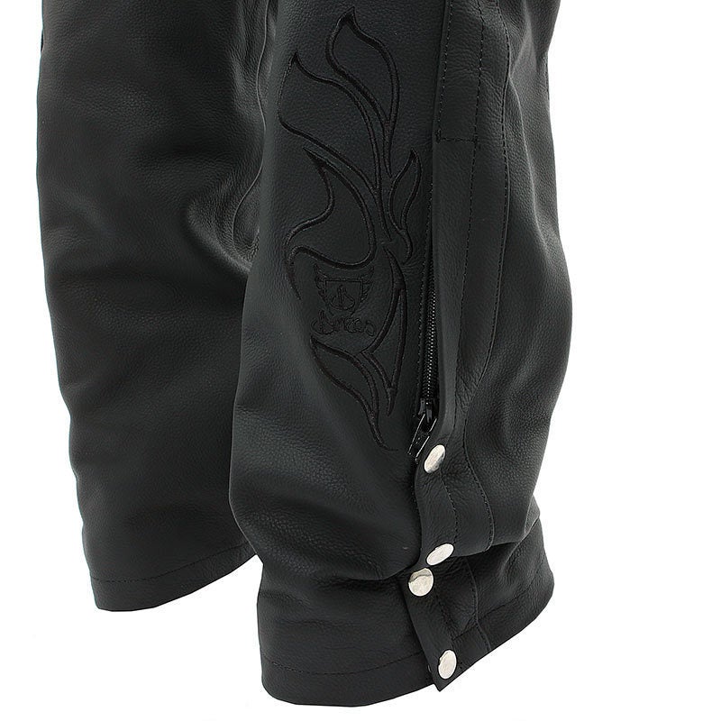 Bores Caroline Lederen dames broek waterdicht Wit 44 Figuur 5