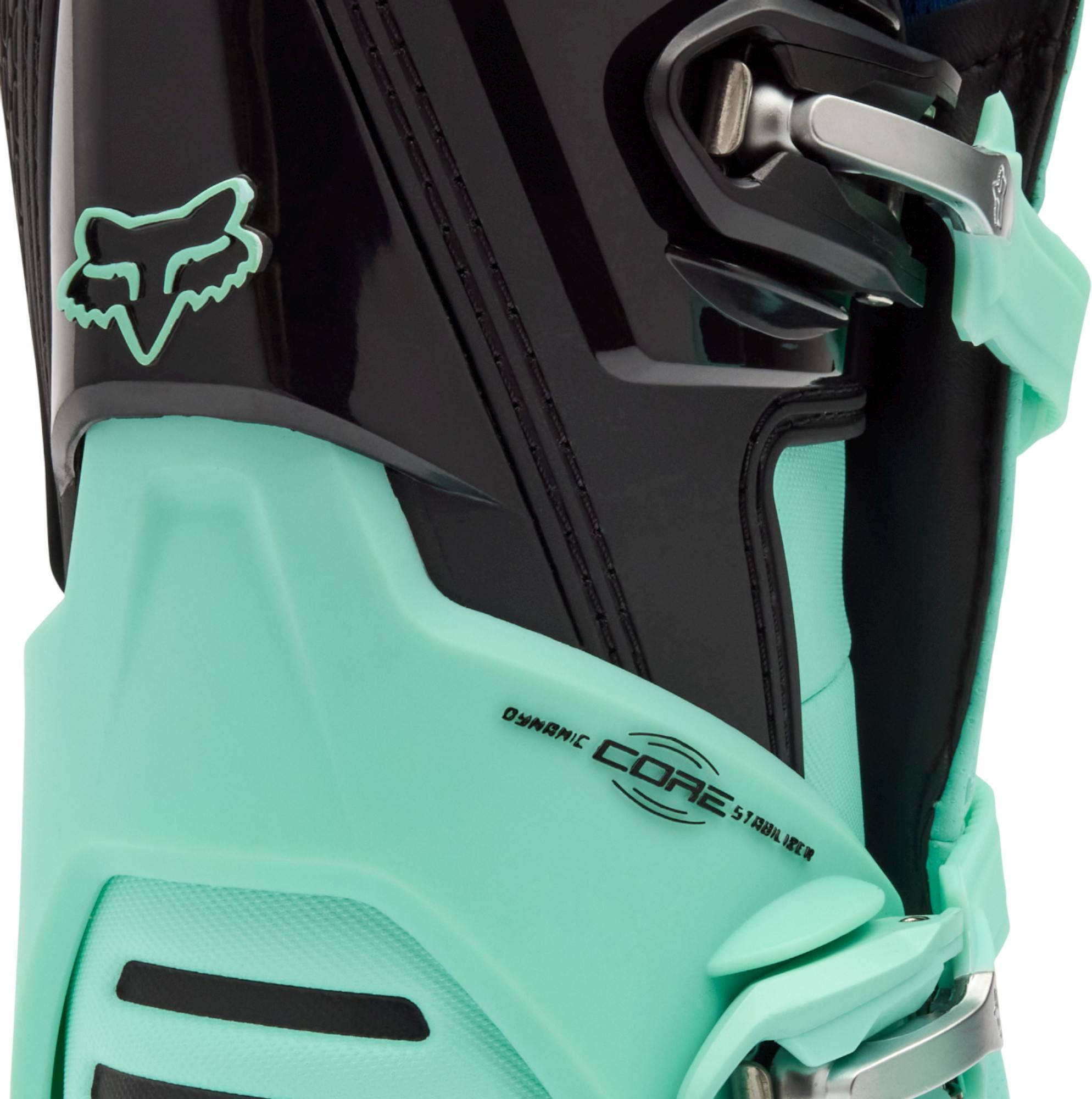 FOX Motion Motocross Boots turquoise 9 Figure 8
