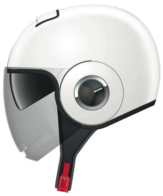 Shark Nano Capacete a jato Prata L (59/60) Figura 4