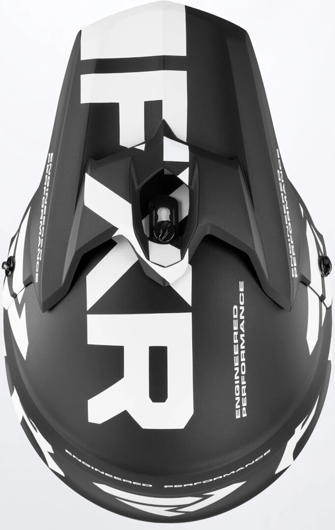 FXR Torque Team Snescooterhjelm Sort/hvid XL (61/62) Figur 3