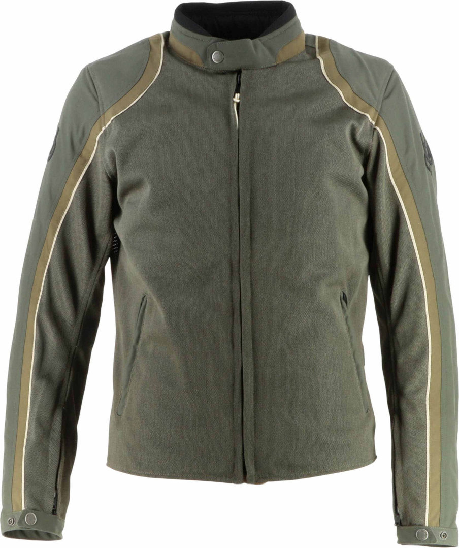 Helstons Phoenix Mesh Motorcycle Textile Jacket Khaki 4XL Figure 1