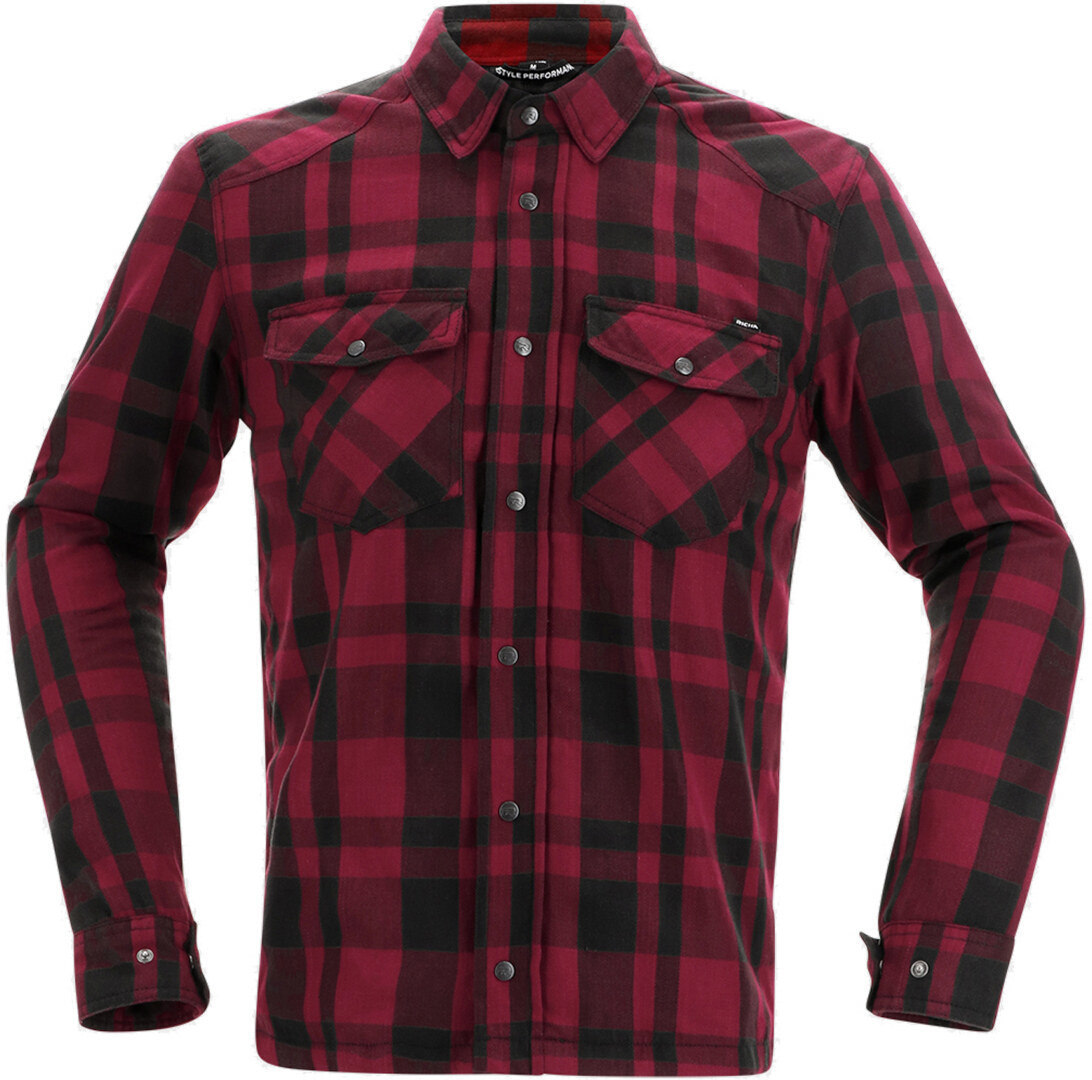 Richa Forest Camicia da moto rosso/nero 6XL Figura 2