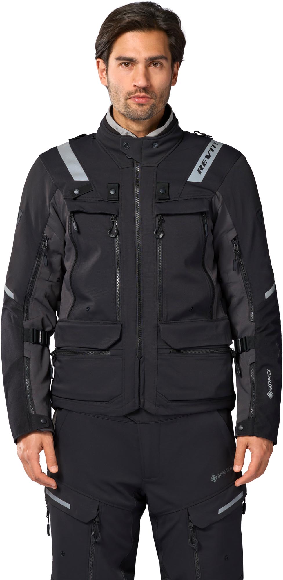 Revit Defender 4 GTX Veste textile moto imperméable noir L Figure 6