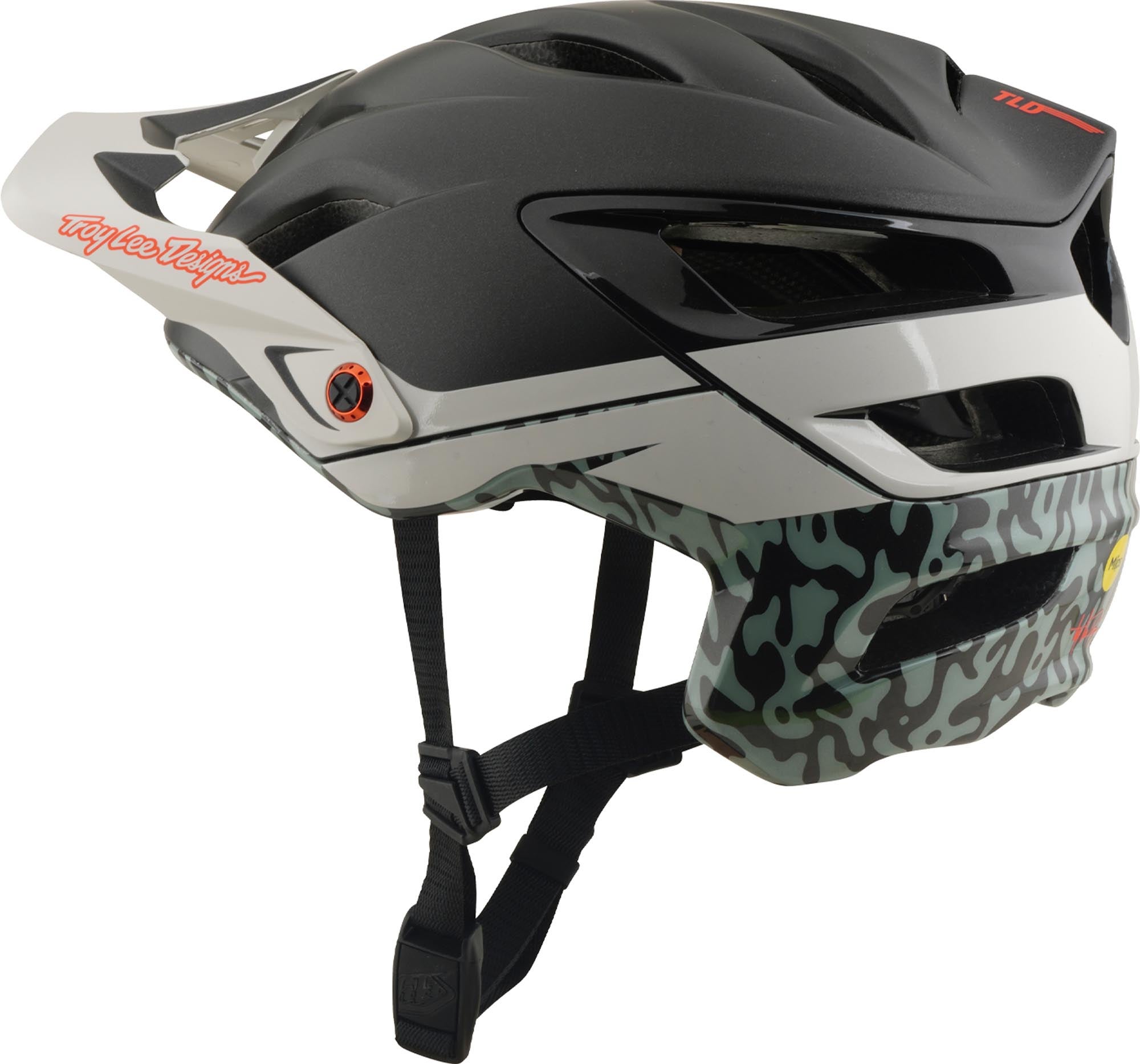 Troy Lee Designs A3 MIPS Halo Camo Casco per bicicletta nero/beige M-L (57/59) Figura 5