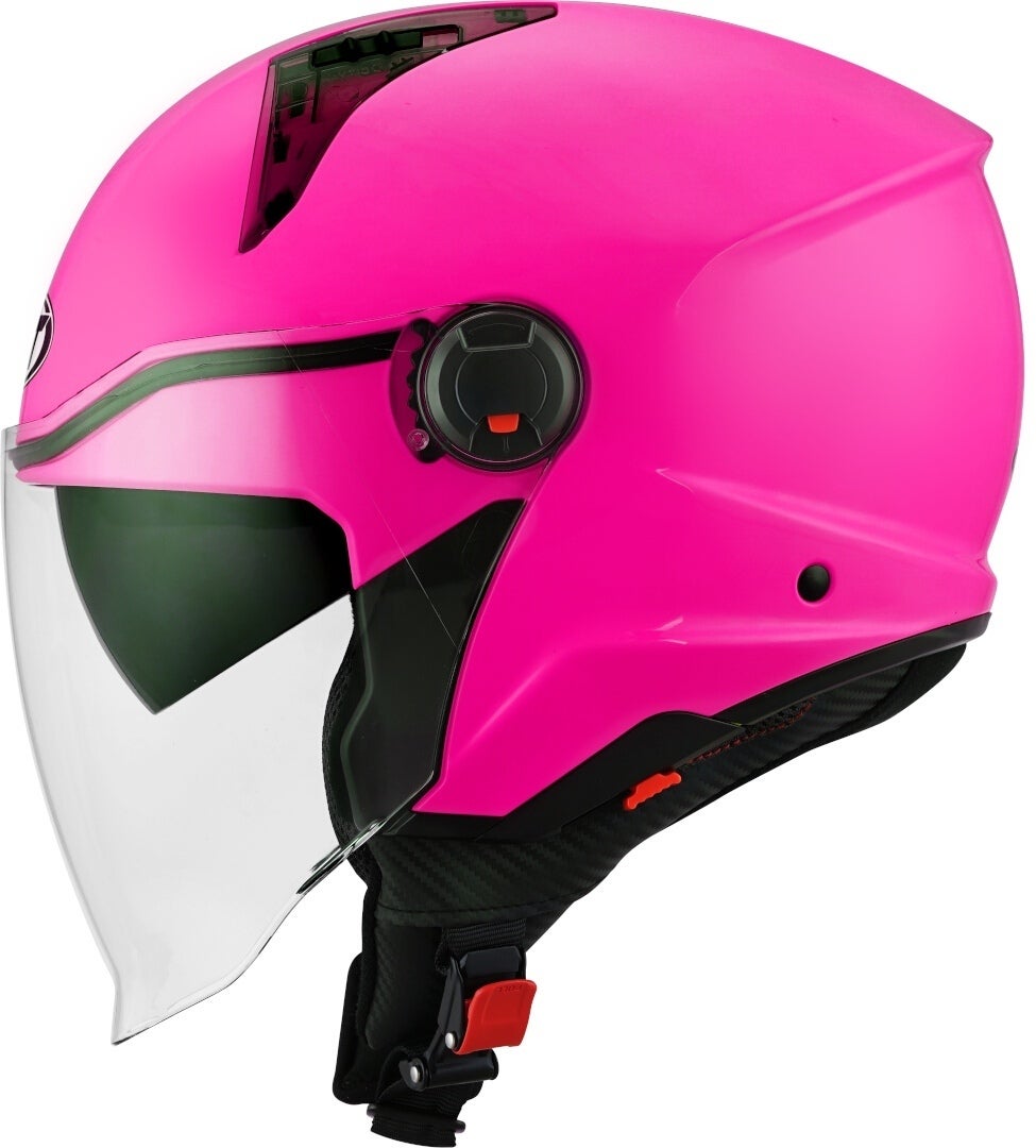 KYT D-City Plain Jethelm pink M (57/58) Abbildung 5