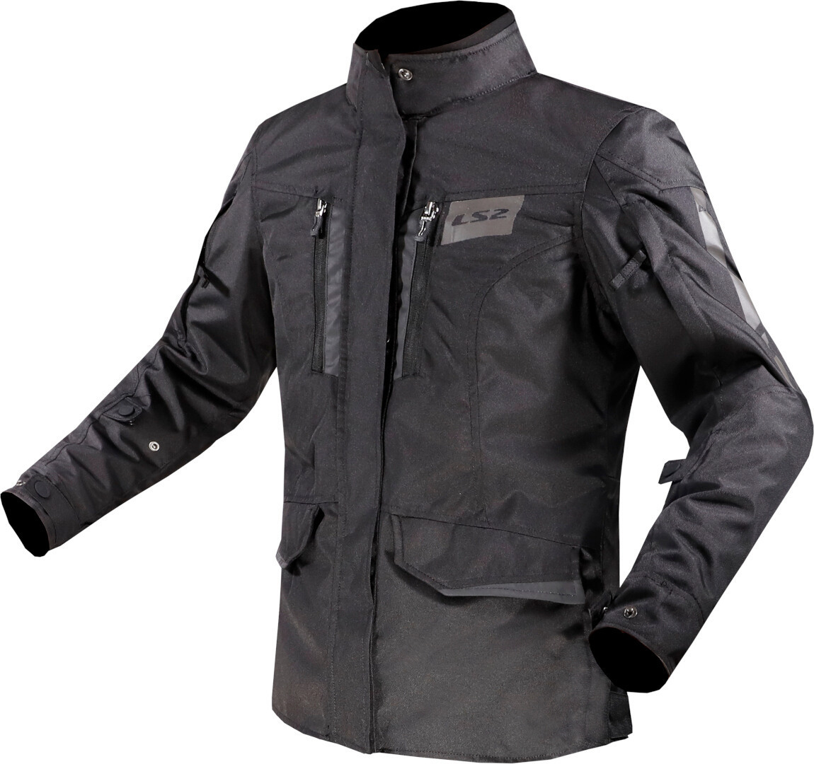 LS2 Metropolis Evo wasserdichte damen motorrad textiljacke nero S Figura 1
