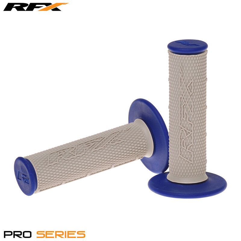 RFX Par de asas de dos componentes Parte central gris de la serie Pro (gris/azul)