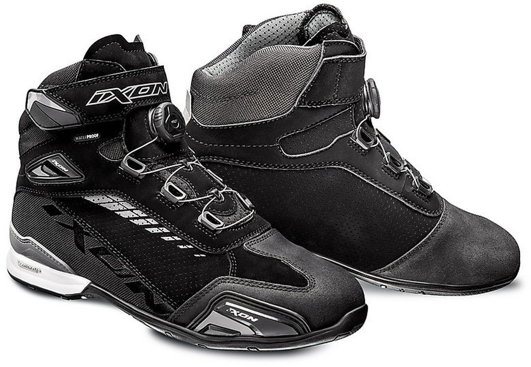 Ixon Bull Vented Motorradschuhe schwarz/grau 46 Abbildung 1