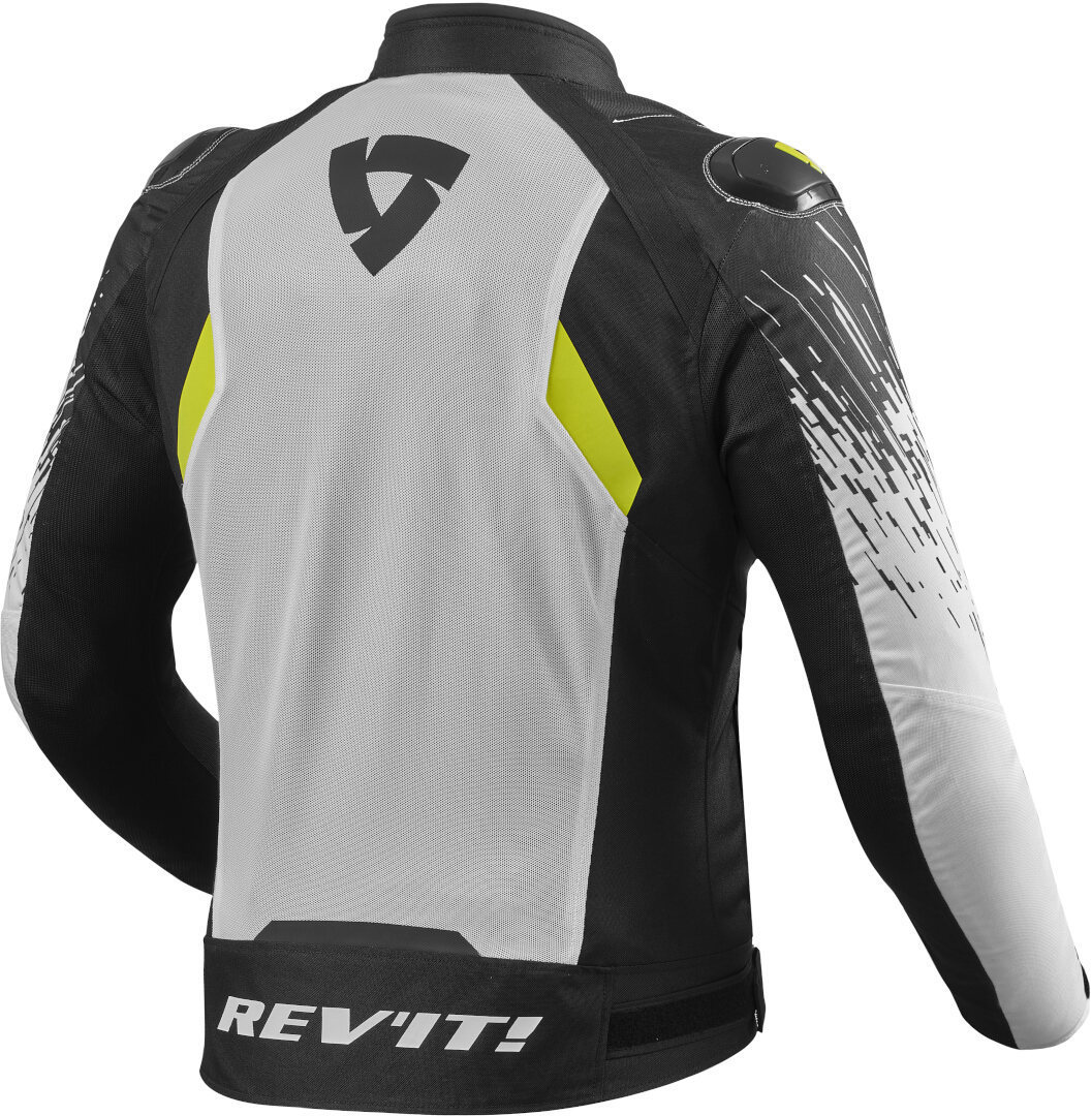 Revit Quantum 2 Air Motorrad Textiljacke weiß/schwarz S Abbildung 2