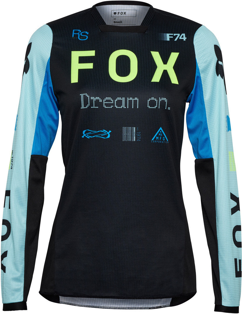 FOX 180 Race Spec Tricou feminin de motocross negru XL Figura 1