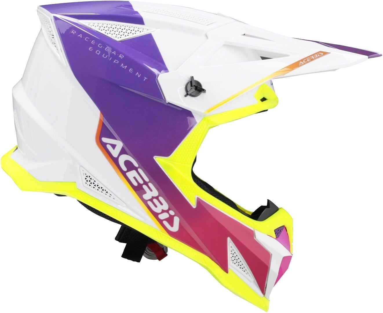 Acerbis T711 Motocross Helmet white/purple XXL (63/64) Figure 12