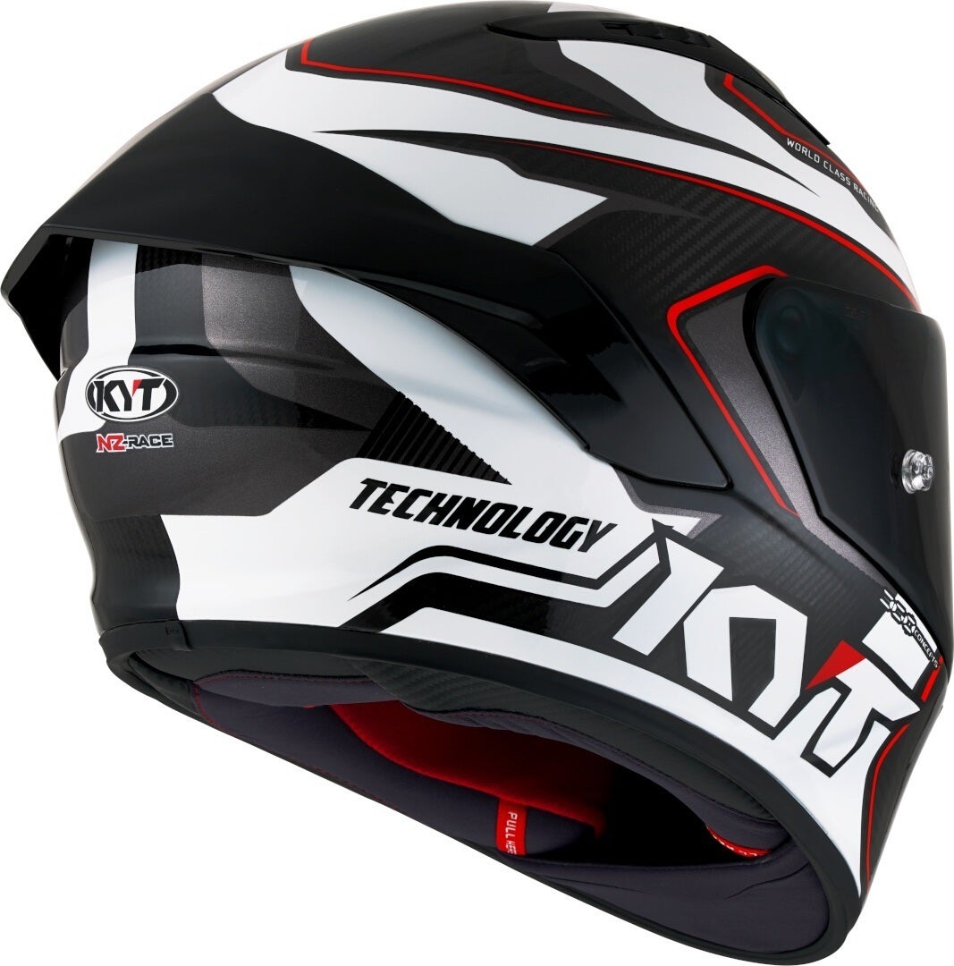 KYT NZ Race Carbon Competition Helm Wit Verlies (59/60) Figuur 7