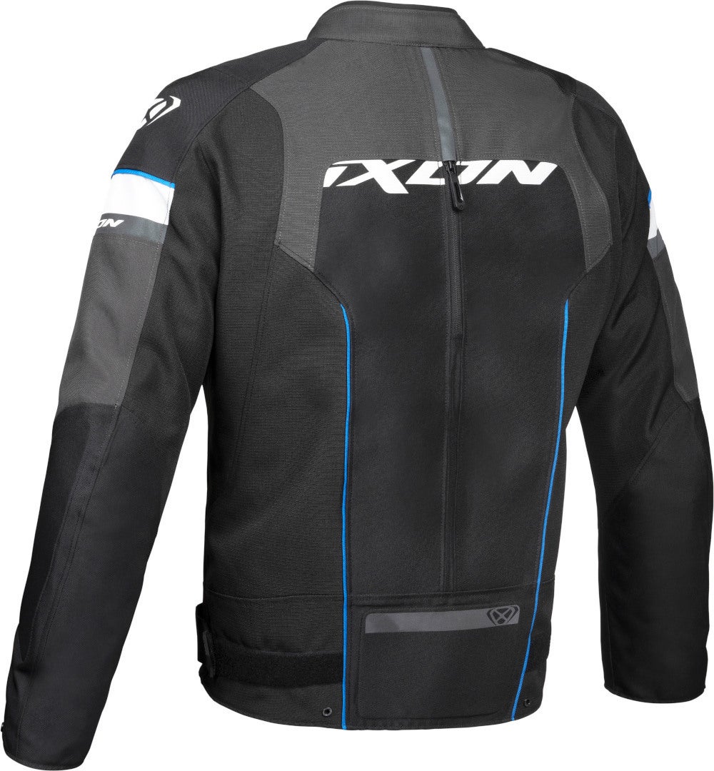 Ixon Allroad Veste textile de moto noir/anthracite/bleu L Figure 2