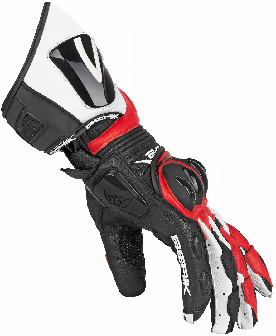 Berik Spa Motorcykelhandsker sort/rød L Figur 3