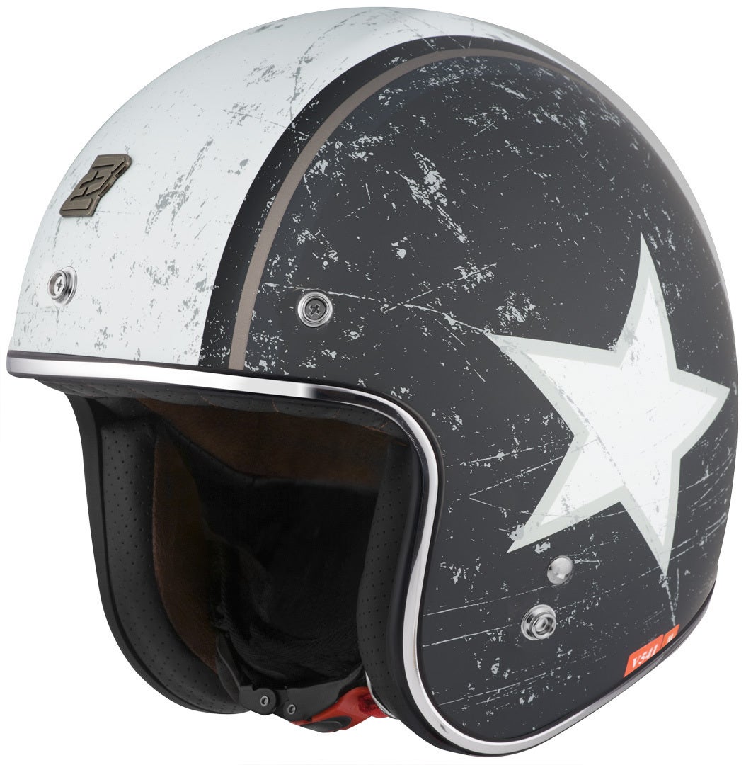 Bogotto V541 Rebel Cască cu reacție alb/negru M Figura 1
