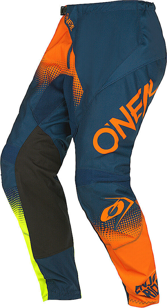Oneal Element Racewear V.22 Pantalones de Motocross Azul/Naranja 36 Figura 1