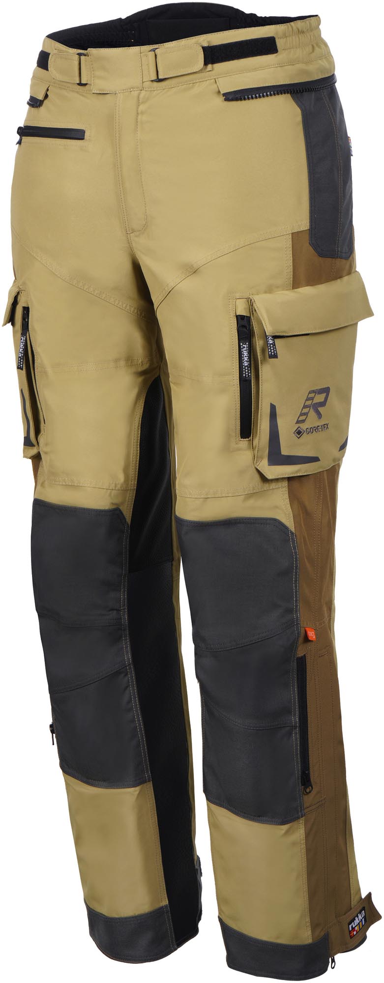 Rukka Ventu-R Pantalones Textiles de Motocicleta impermeables Caqui 54 Figura 1
