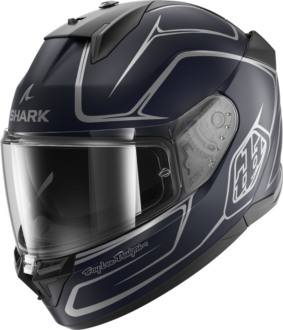 Shark D-Skwal 3 Drone Helm blau/silber XL (61/62) Abbildung 1