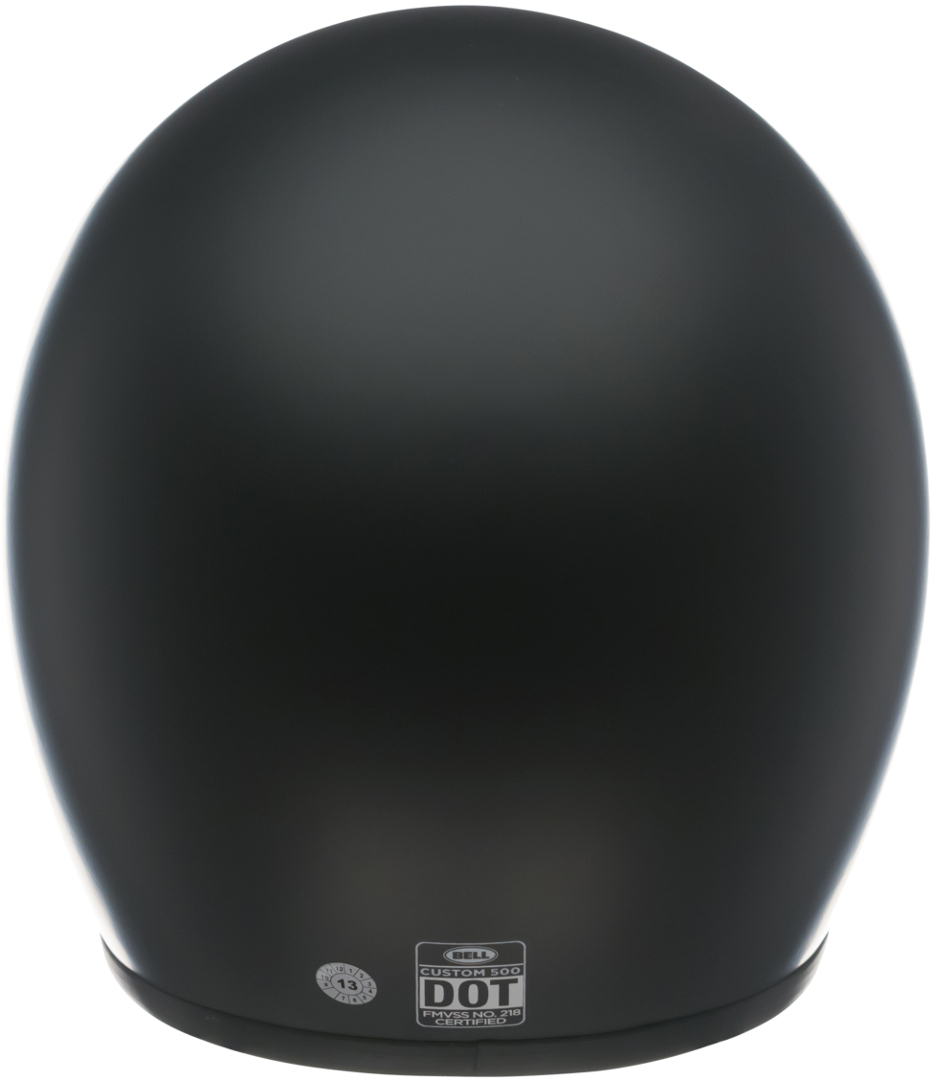 Bell Custom 500 DLX Solid Casque jet Noir mat S (55/56) Figure 3