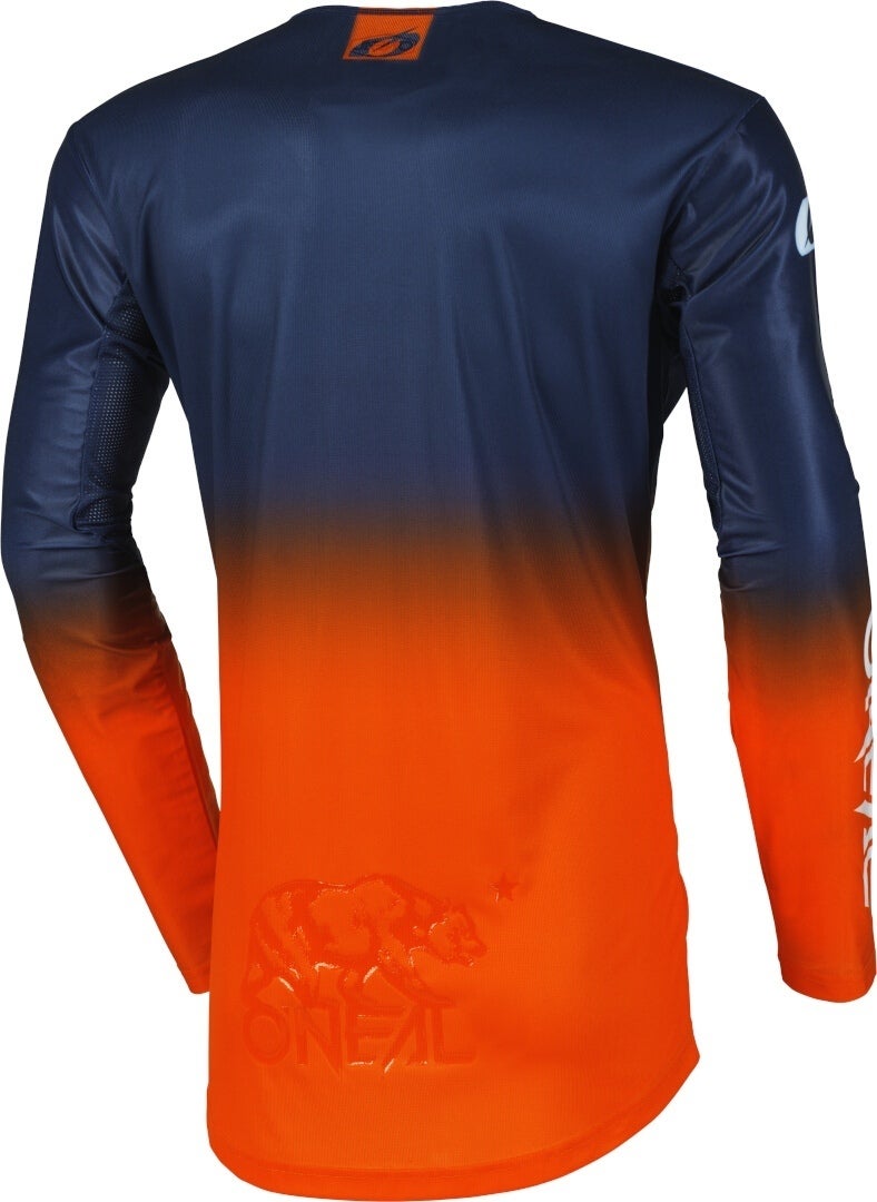 Oneal Mayhem Hexx Motocross trøje blå/orange XL Figur 2