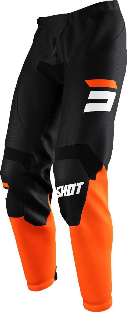 Shot Draw Burst Motocross bukser sort/orange 36 Figur 1