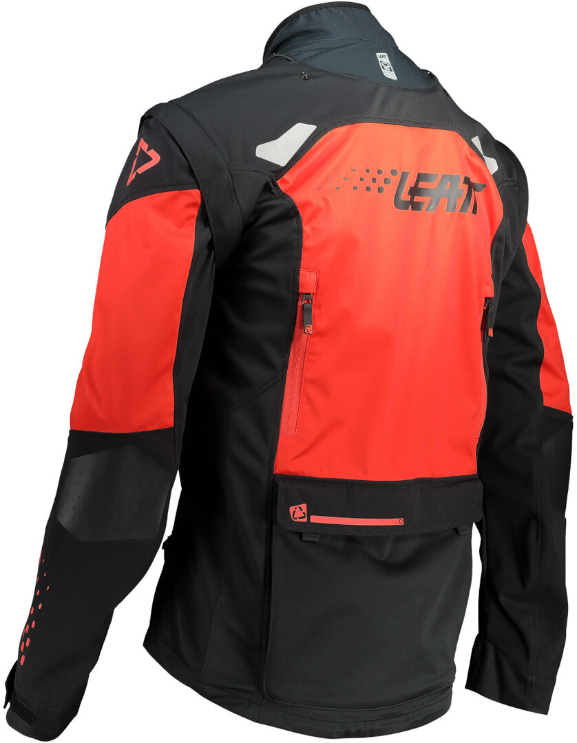 Leatt Moto 4.5 Lite Giacca Motocross nero/rosso M Figura 4