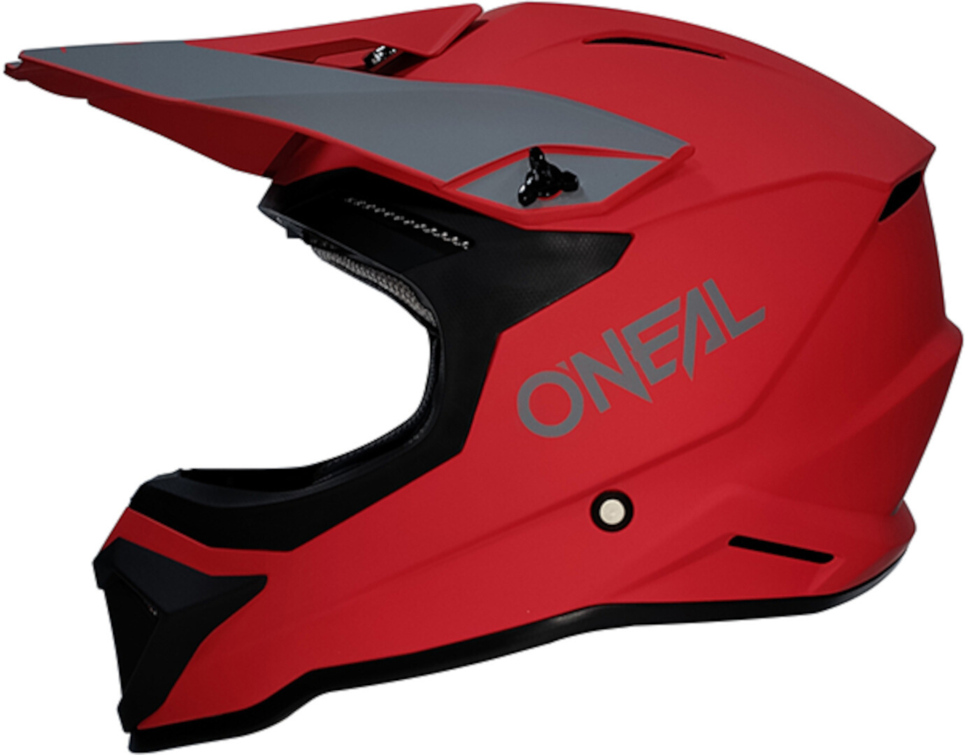 Oneal 1SRS Solid Casco de motocross Red Matt S (55/56) Figura 1