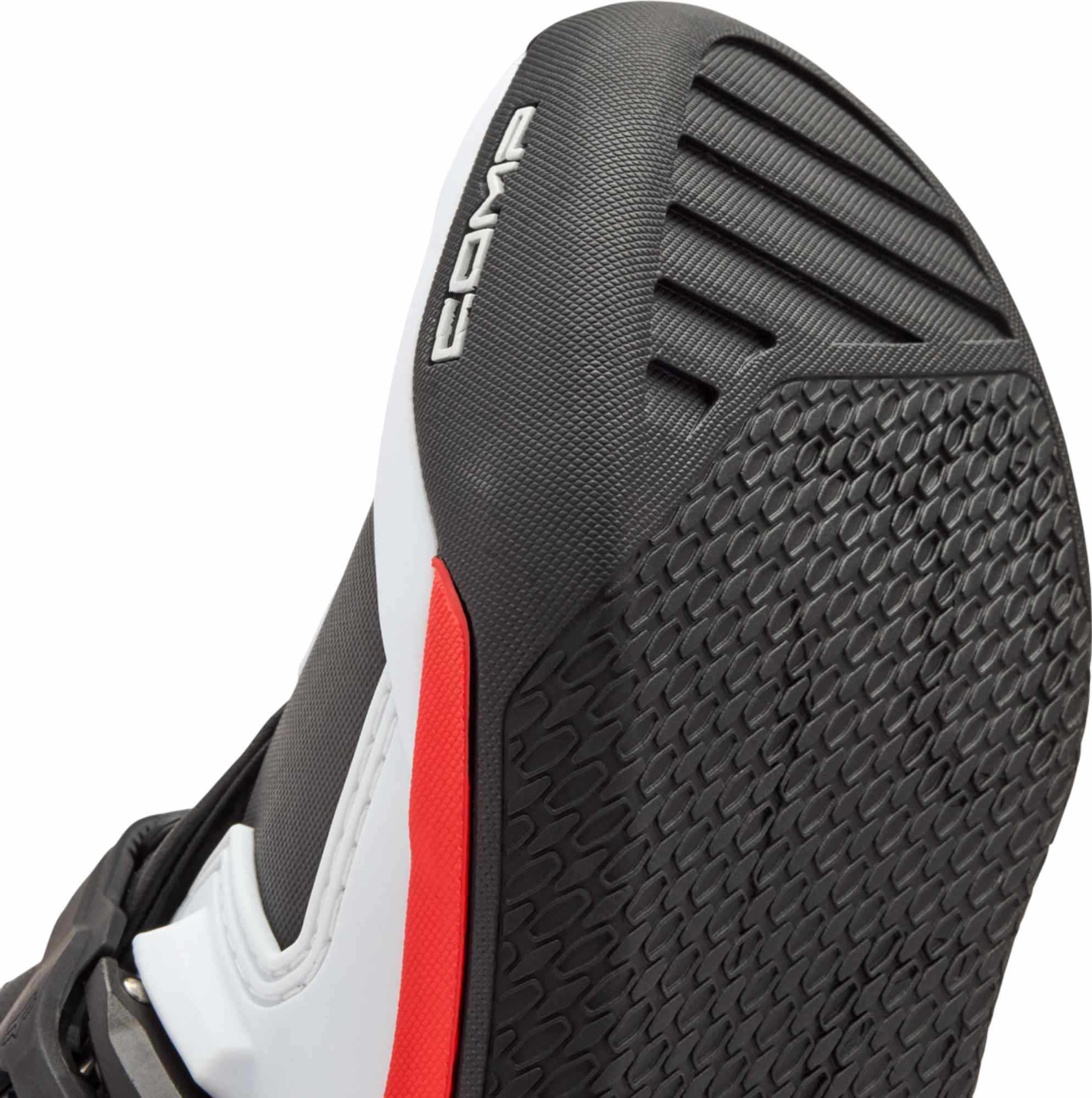 FOX Comp Botas de motocross para jóvenes blanco/rojo 8 Figura 6