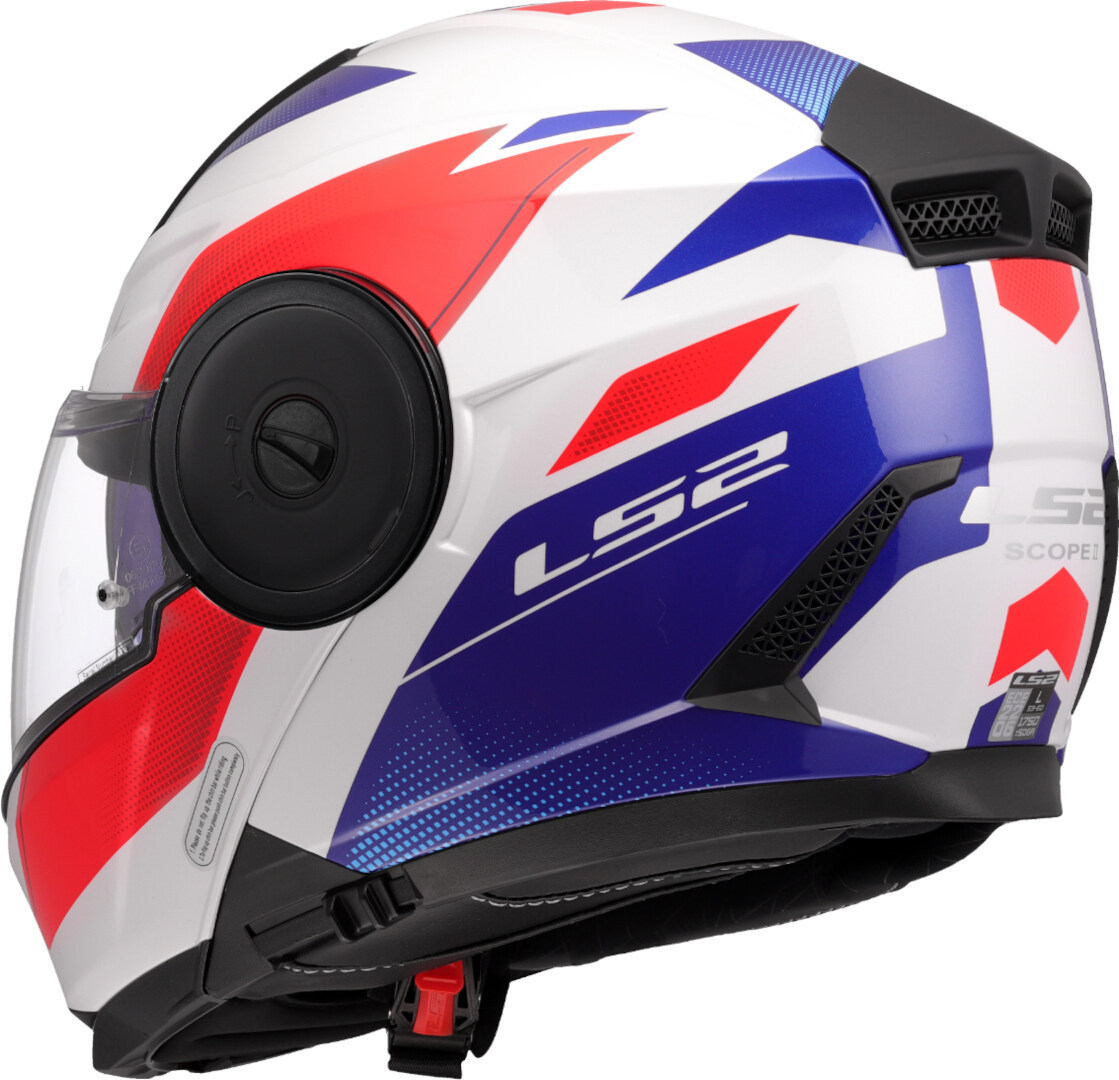 LS2 FF902 Scope II Duria Casque Blanc/Bleu/Rouge L (59/60) Figure 3