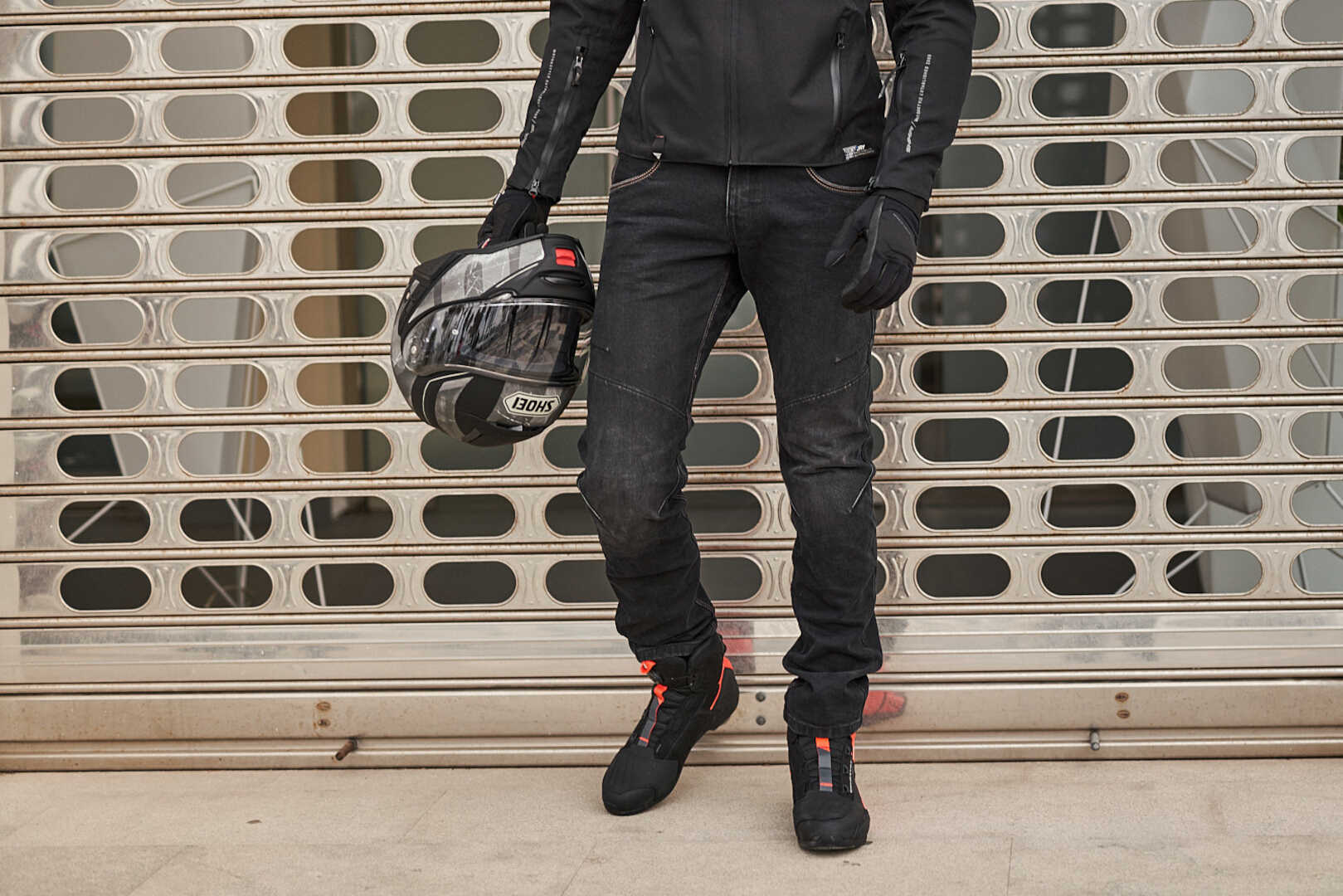 SHIMA Devon Motorrad Jeans schwarz 36 L32 Abbildung 5
