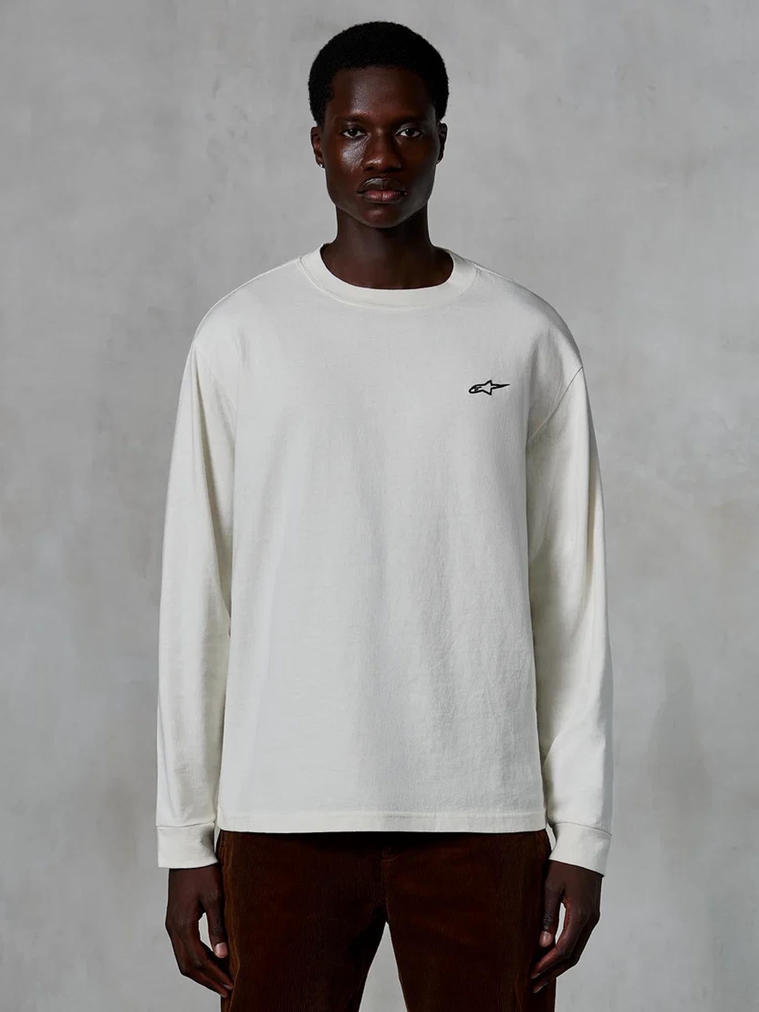 Alpinestars Essentials Ageless Longsleeve Shirt offwhite M Figure 3