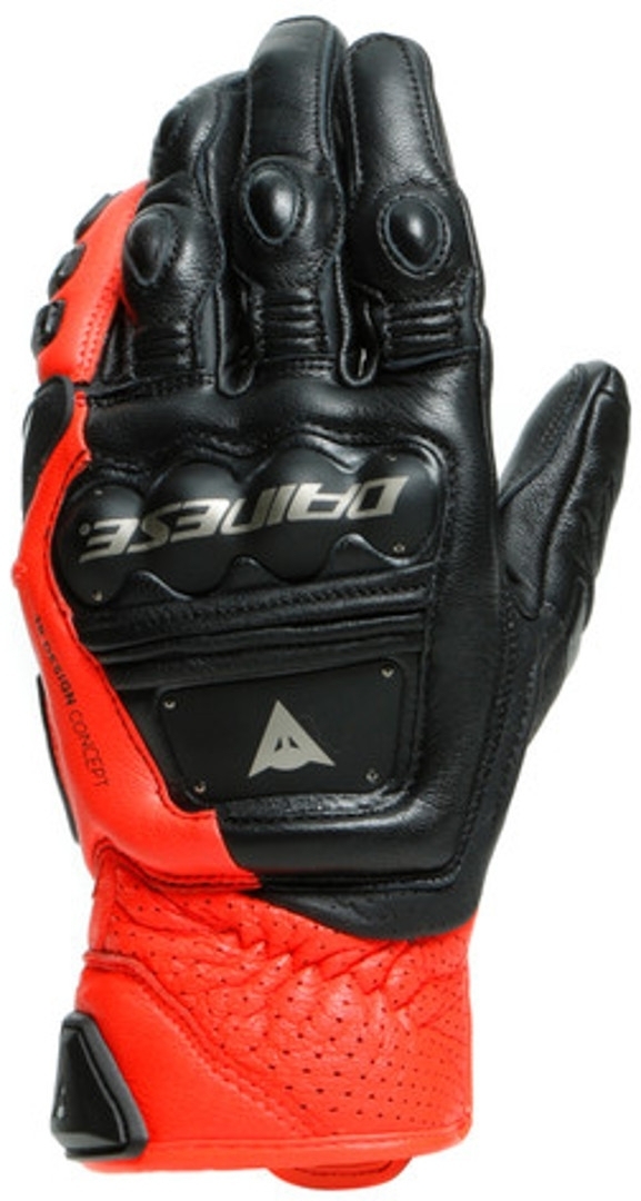 Dainese 4 Stroke 2 Motorcykel handsker sort/rød L Figur 1