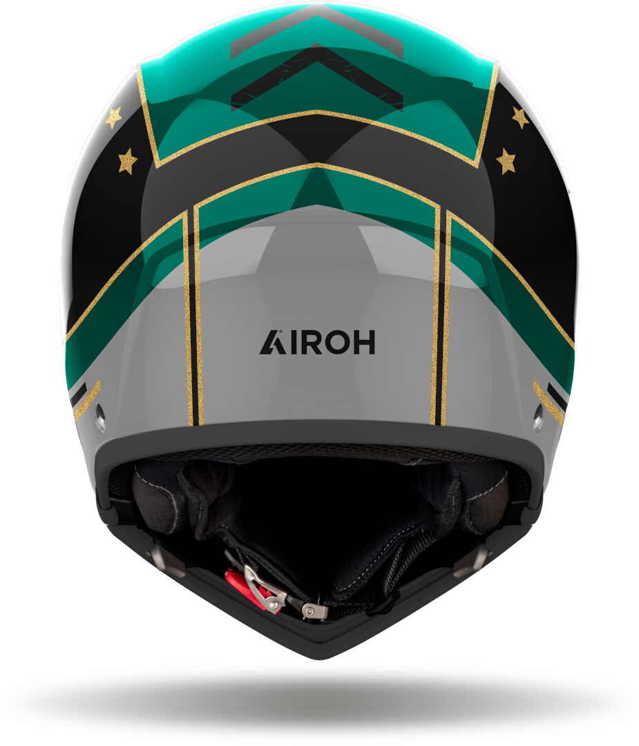 Airoh J110 Command Casco Jet negro/verde L (59/60) Figura 6