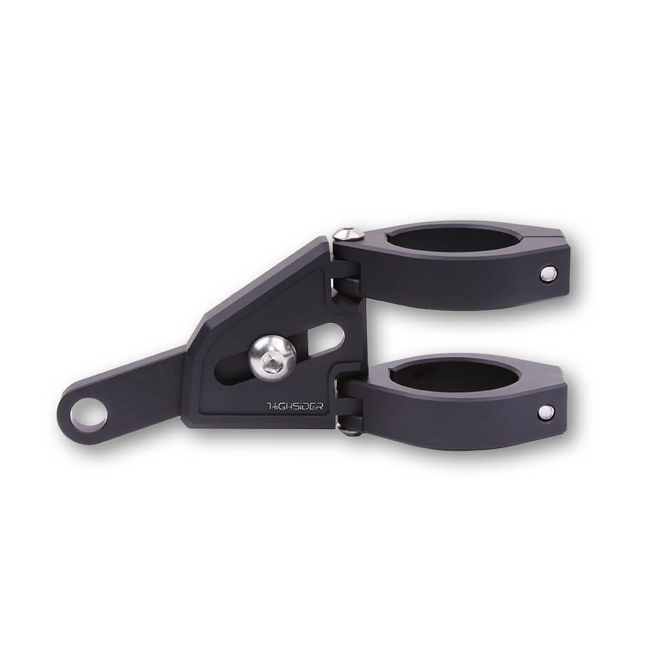 HIGHSIDER CNC Alu Lampenhalter Set EXTEND, längenverstellbar, schwarz 38-41 mm Figura 2