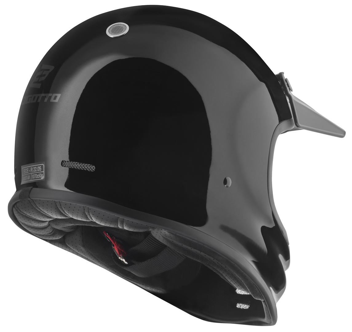 Bogotto V381 Cască din fibră de sticlă negru XL Figura 2