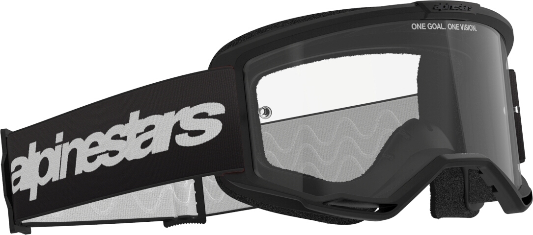 Alpinestars Vision 3 Wordmark Ochelari de motocross negru Figura 3