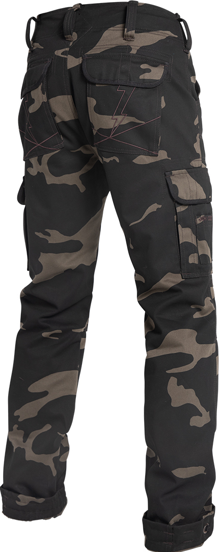 John Doe Cargo Regular XTM Camouflage Vaqueros de moto 32 L34 Figura 6