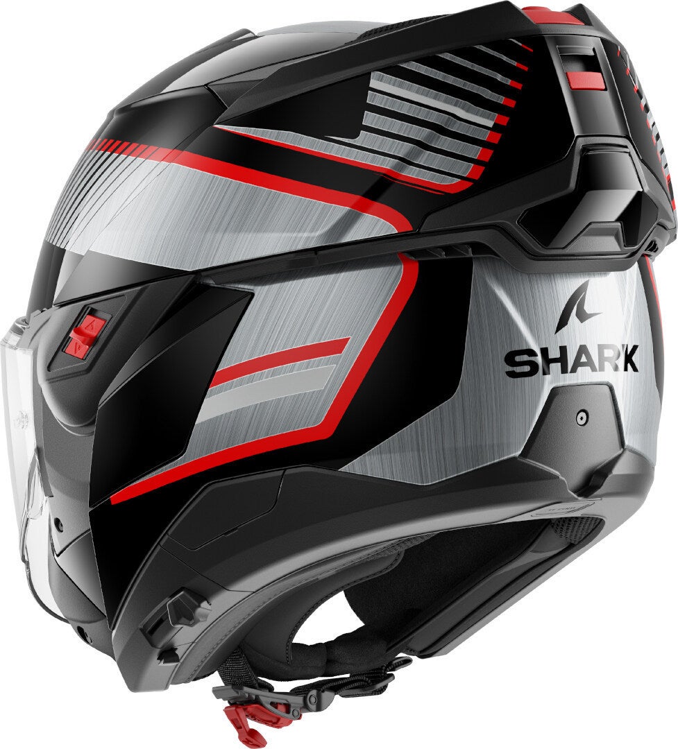 Shark Oxo Sikter Casco nero/argento/rosso XL (61/62) Figura 2