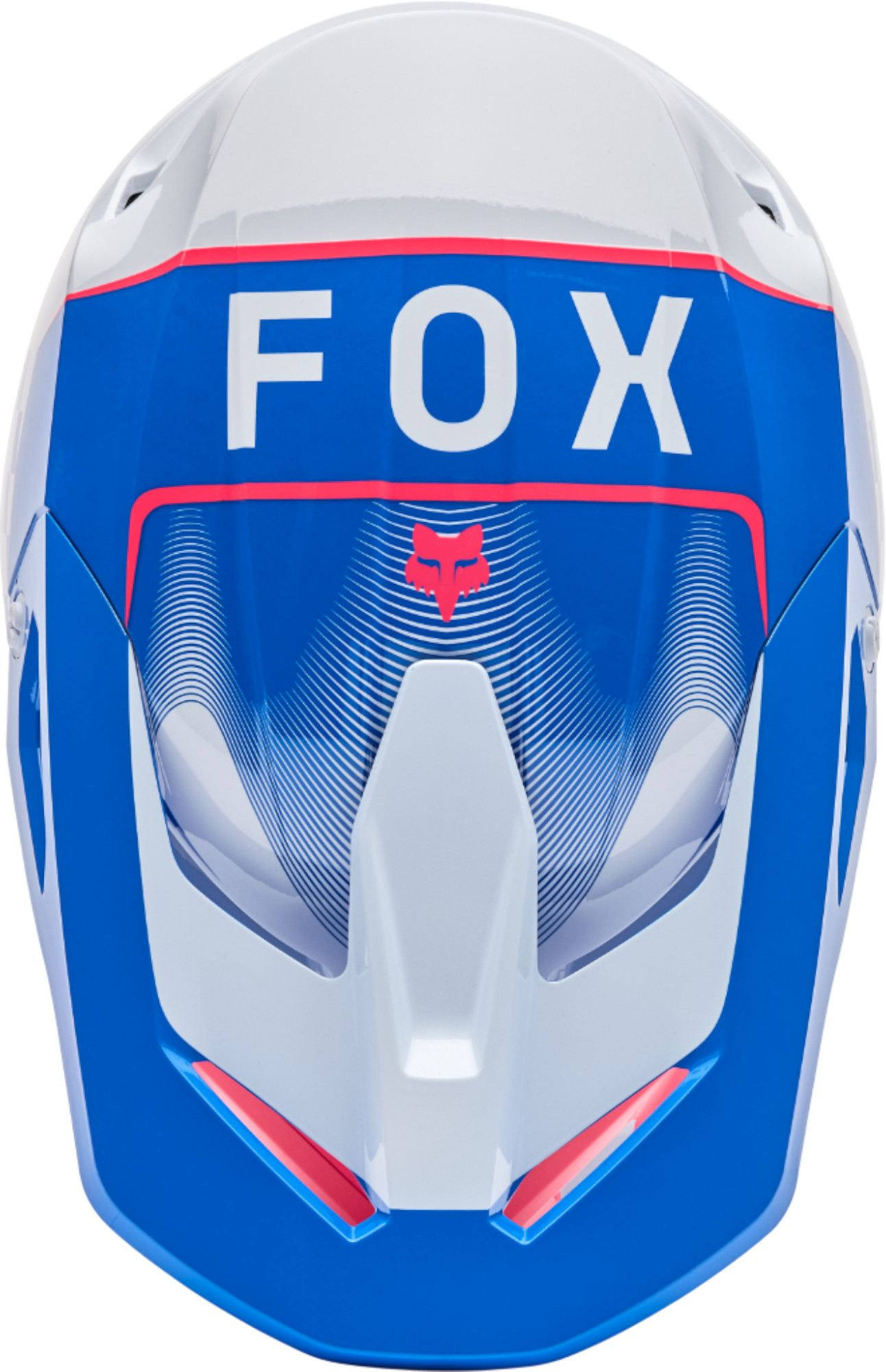 FOX V1 Collect Cască de motocross Albastru/roz M (57/58) Figura 4