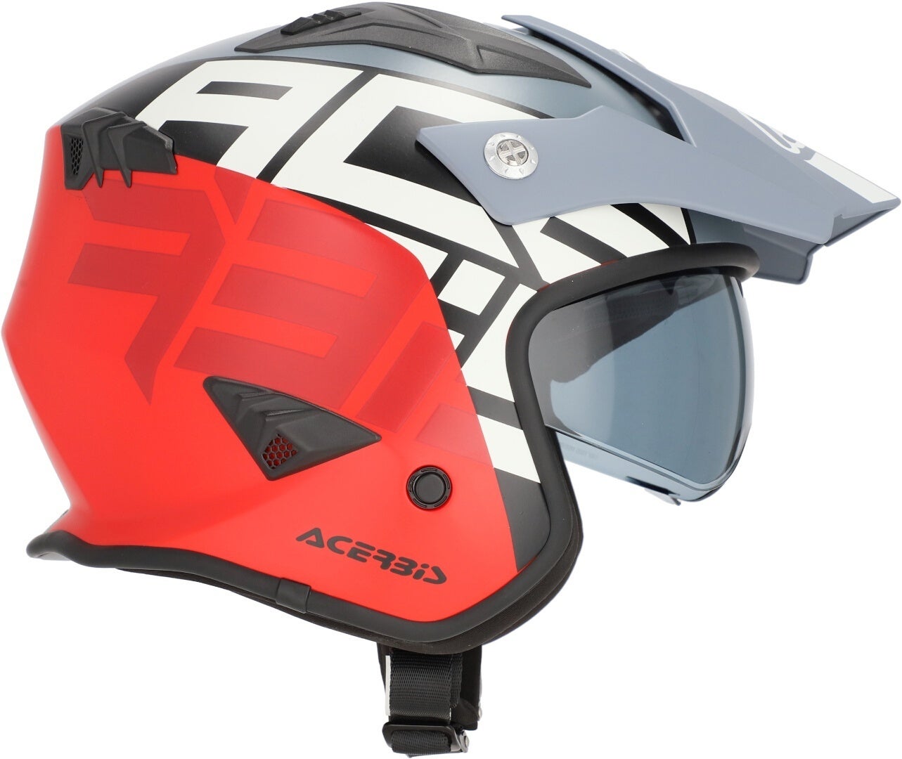 Acerbis Aria Sport Jethelm grau/rot matt L (59) Abbildung 9