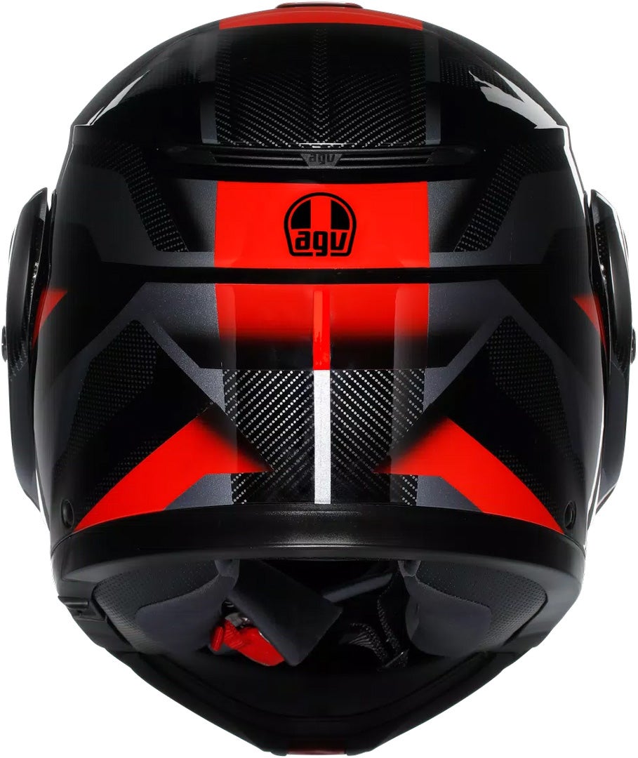 AGV Streetmodular Ledro 2.0 Hjelm sort/rød S (55/56) Figur 5