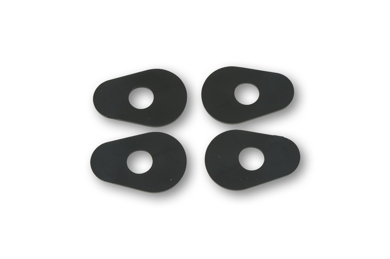 HIGHSIDER Plăcuțe inteligente de montare Indy Spacer Negru pentru diverse Yamaha Figura 2