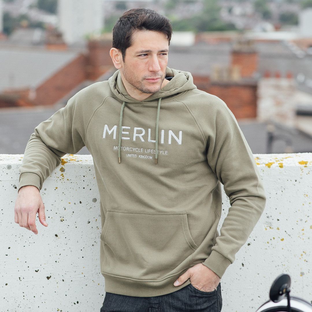 Merlin Sycamore Pull-Over パーカー カーキ色 M 図5