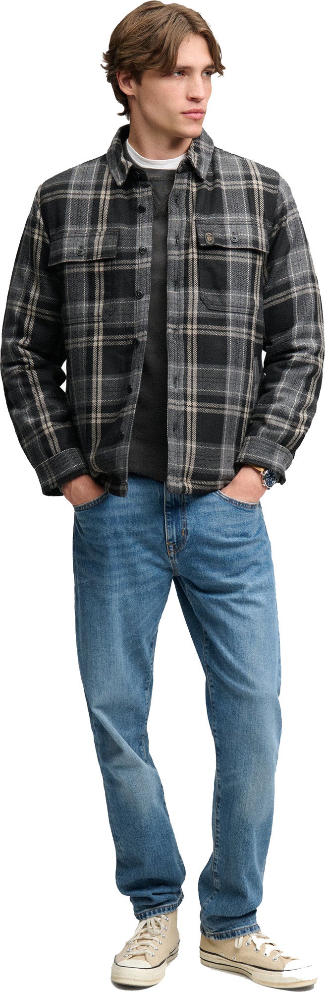 Superdry & Co Miller Overtrøye Svart S Figur 7
