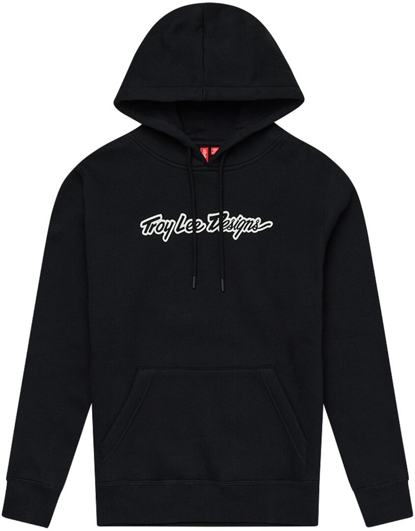 Troy Lee Designs Signature Kids パーカー 黒 YSサイズ 図1