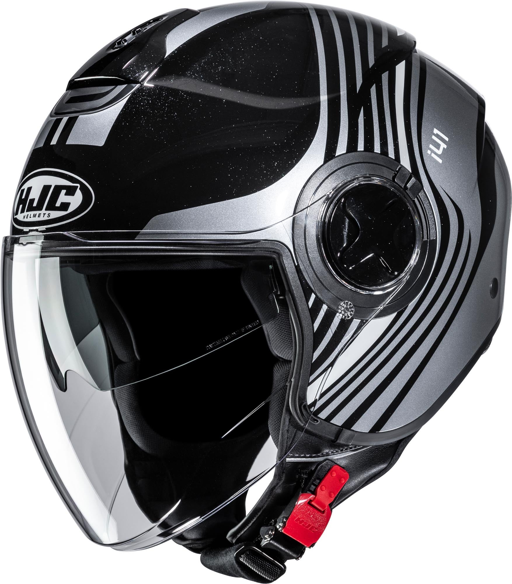 HJC i41 Varo Casque à réaction noir/gris L (58/59) Figure 1